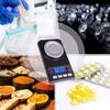Digital Scale Kitchen Scale with LCD Display Tare Function Stainless Steel Platform Jewelry Scale Precise for Gold Food