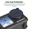 Silicone Protective Cover for DJI Action 5 Pro/Action 4/3 Camera Accessories Full Protector Case Scratch-proof Lens Cap Sleeve