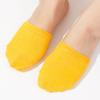 10 Pairs Women's Seamless Half-palm Socks Solid Color Invisible Non Slip Toe Topper Socks