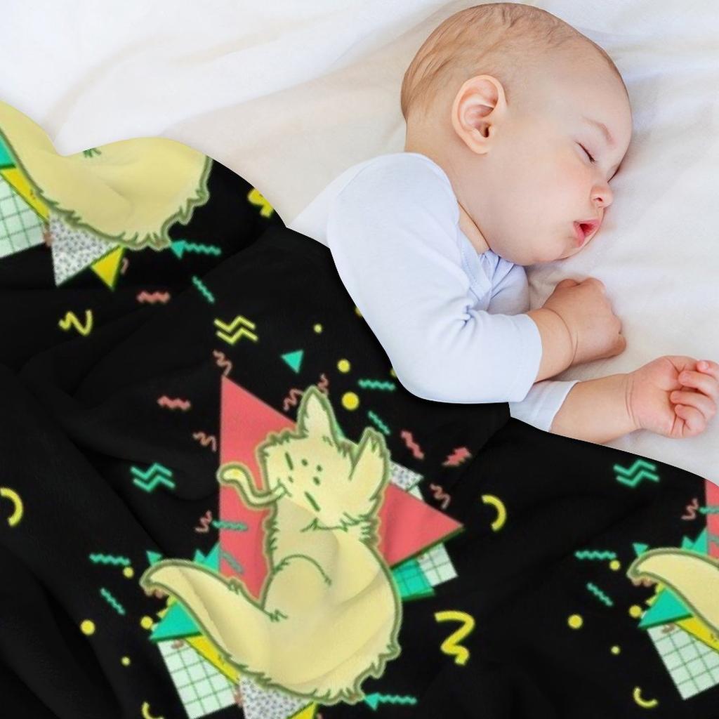 Saint - Rain World 90S Graphic Design Throw Blanket Soft Beds Manga Moving Sofa Blankets