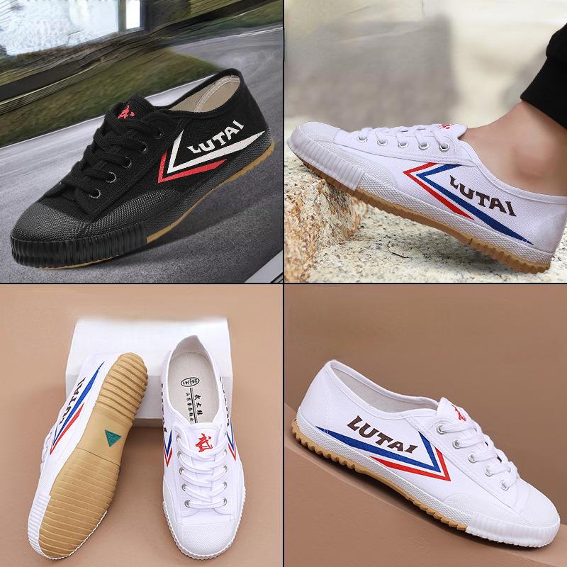 KungFu Shoes Men Classic Canvas Shoes Martial Arts TaiChi Taekwondo WuShu Karate Sports Shoes Comfor Men Training Sneakers 38-47