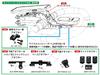 REC-MOUNTS (3rd Generation) Type 19 Mount for GarminLezyne (Type 1 Base Mount Only) [N19-LEZ] For handlebar clamp diameter 31.8mm (standard size)