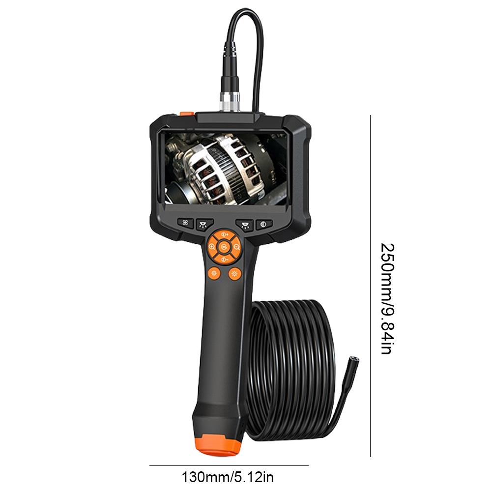 Cameră Endoscop Industrial HD 1080P Ecran IPS 4.3 Inch Borescop Inspecție Canalizare IP67 Impermeabil Obiectiv 8mm pentru Reparații Țevi Auto