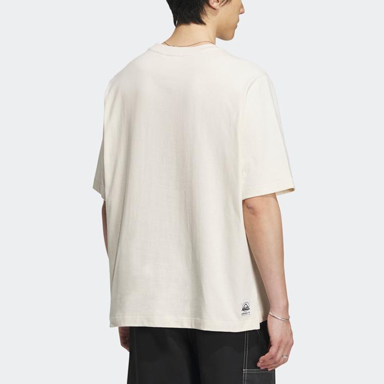 Adidas Originals Adventure Tee With Color-Block Pocket Men Tops Wonder-White IK8587
