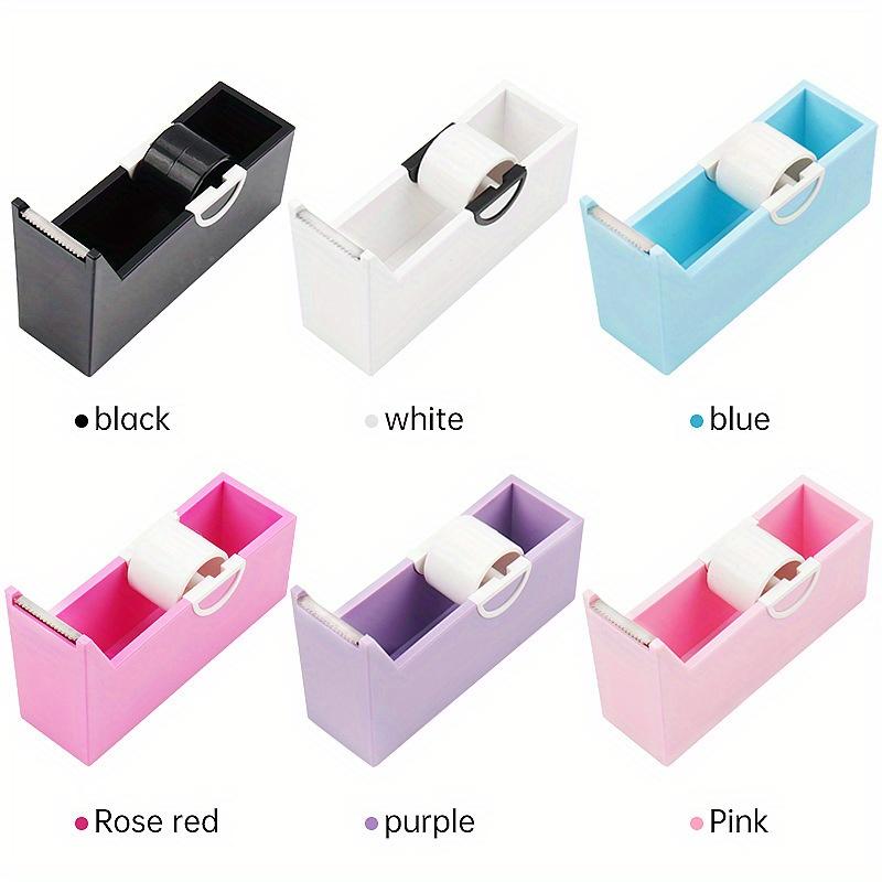 Eyelash Extension Tape Holder Base Lash Adhesive Tape Cutter Dispenser Grafting Lash Plastic Rotating Makeup Tool