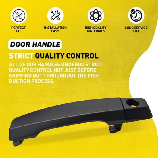 Front Left Driver Side Exterior Door Handle Fits Infiniti QX56 Base 2004-2010 US