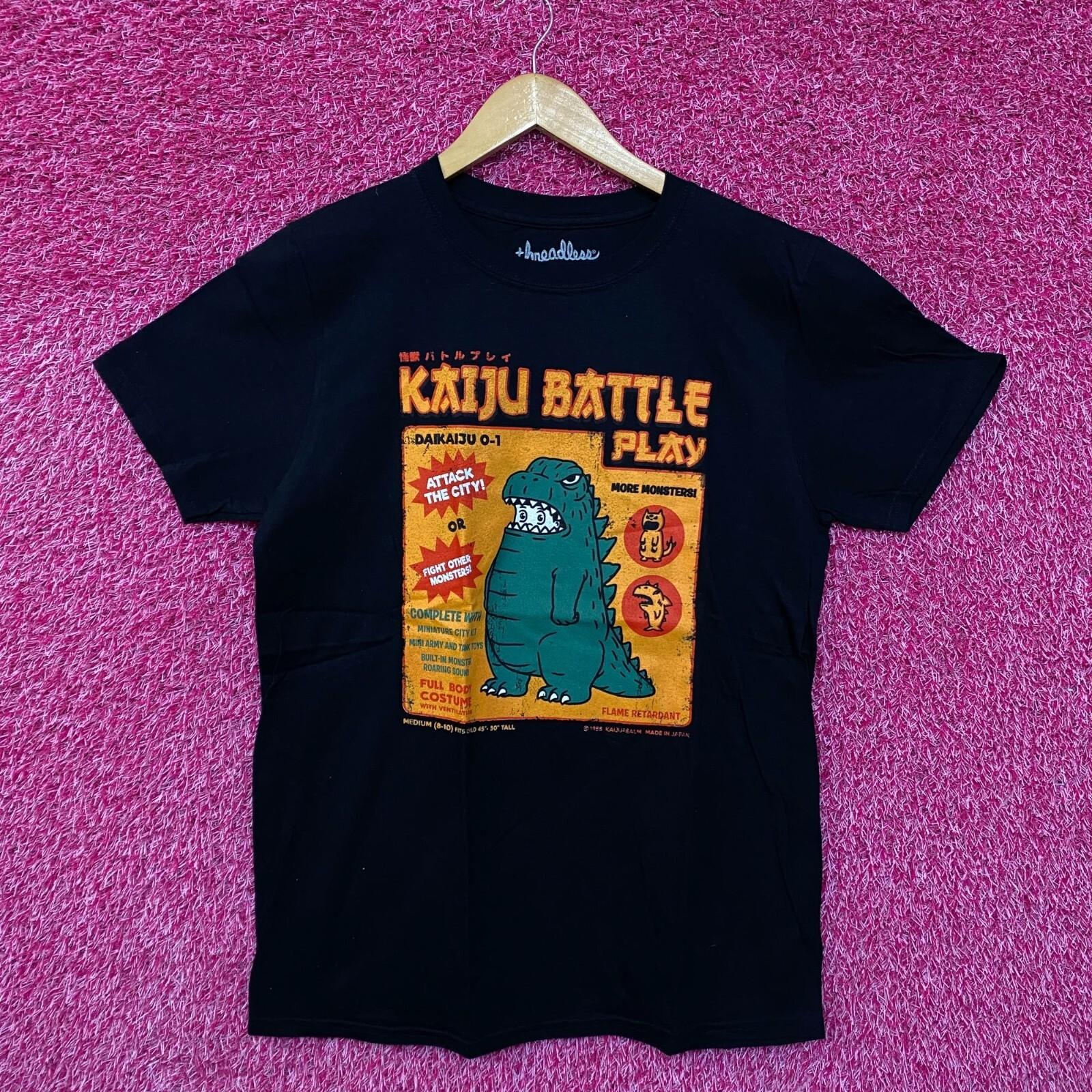 

Kaiju Battle Play Godzilla costume Tshirt 4XL