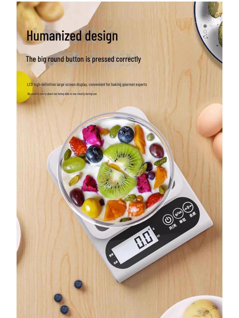 High-Precision Electronic Kitchen Scale for Baking and Chinese Medicine