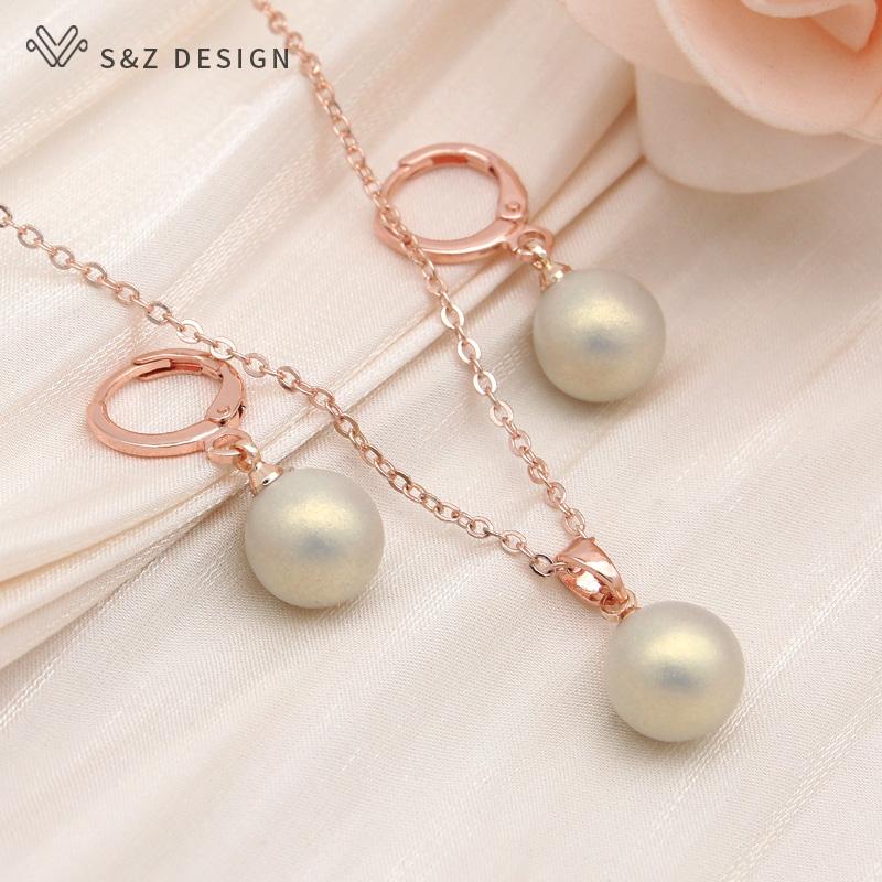 

Модные милые круглые серьги-подвески Macaron Color, наборы ювелирных изделий для женщин, простое ожерелье с подвеской, подарок