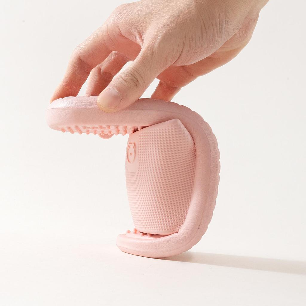 Qidashun Water-Draining Lightweight Unisex Summer Bathroom Slippers for Home