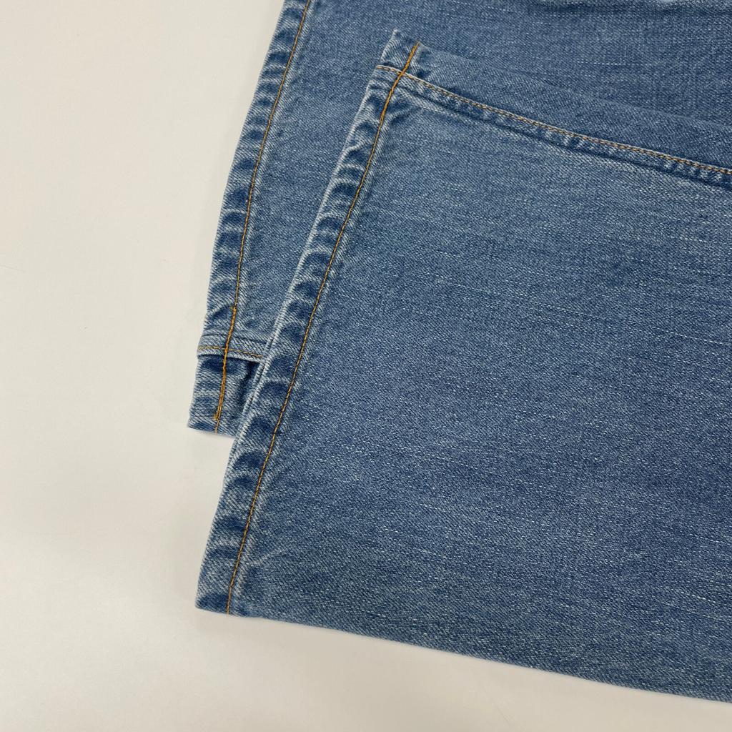 J.B.ATTIRE JBS-2411 FADED INDIGO RIVE GACHE DENIM Bottoms O Indigo blueUsed