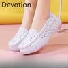 Nurse Shoes Women's Soft-soled Breathable Shoes Thick-soled Anti-slip Flat Shoes Comfortable Shoes Devotion