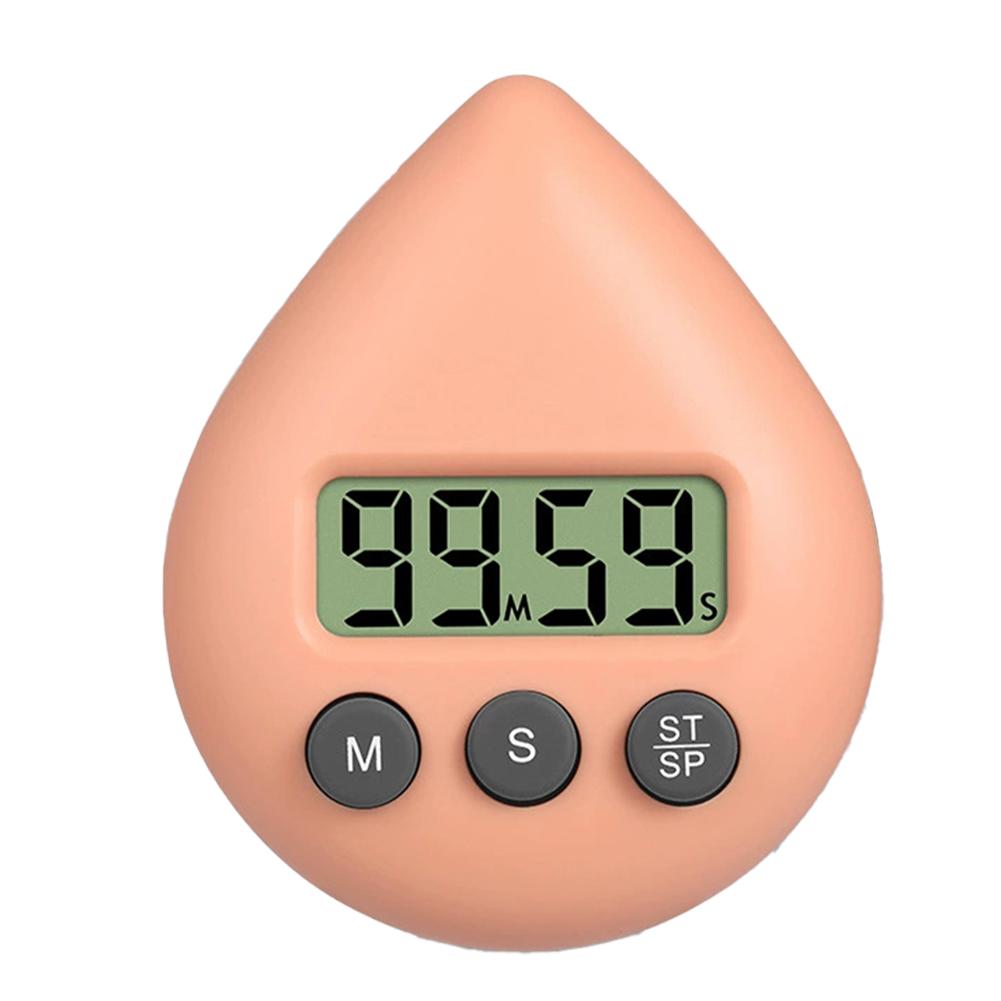 Bathroom Timer Cooking Timer Digital Timer Versatile Digital Cooking Timer Compact Timer Portable Design User-friendly Operation оранжевый