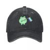 Froggy Pride  MLM Pride Flag Baseball Cap Visor black GentleUnisex Hat Unisexs Hats Womens