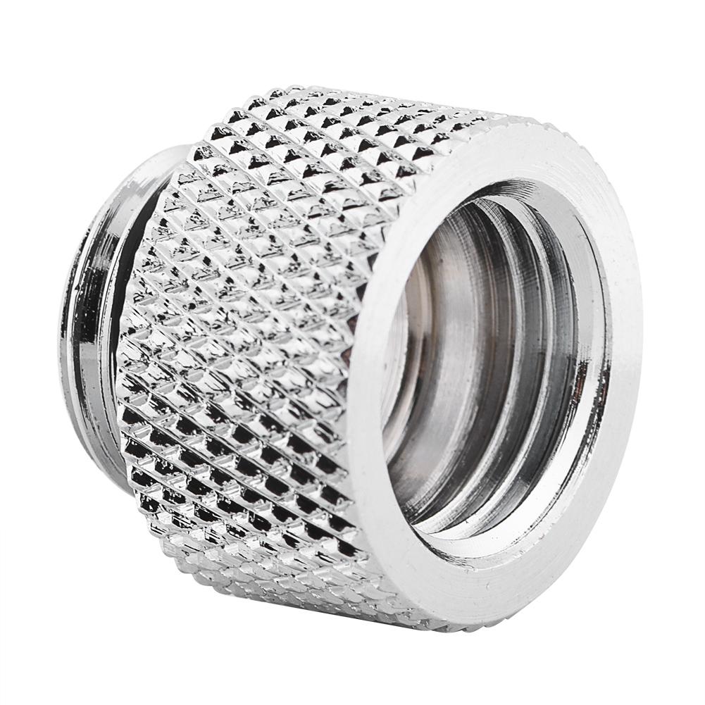 2pcs Water Cooling G1 4 Male to Female Extender Fitting Adapter Screw Seat