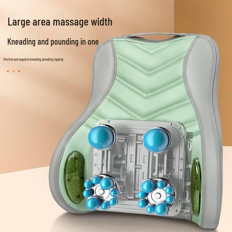AUX Portable Neck, Back & Lumbar Massager Pillow CN plug (adapter included)