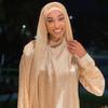 Bohemian Sheer Scarf With Shimmering Lurex Thread Lightweight Wrap Travel Beach UV Protection