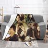 Edward Bella Flannel Throw Blanket The Twilight Saga Movie Blanket for Home Travel Ultra-Soft Bedspread