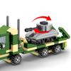 MOC Tank Anti Aircraft Guns Anti-Aircraft Missile Fighter Jets War Military City Vehicle Car Building Blocks Model Bricks Sets