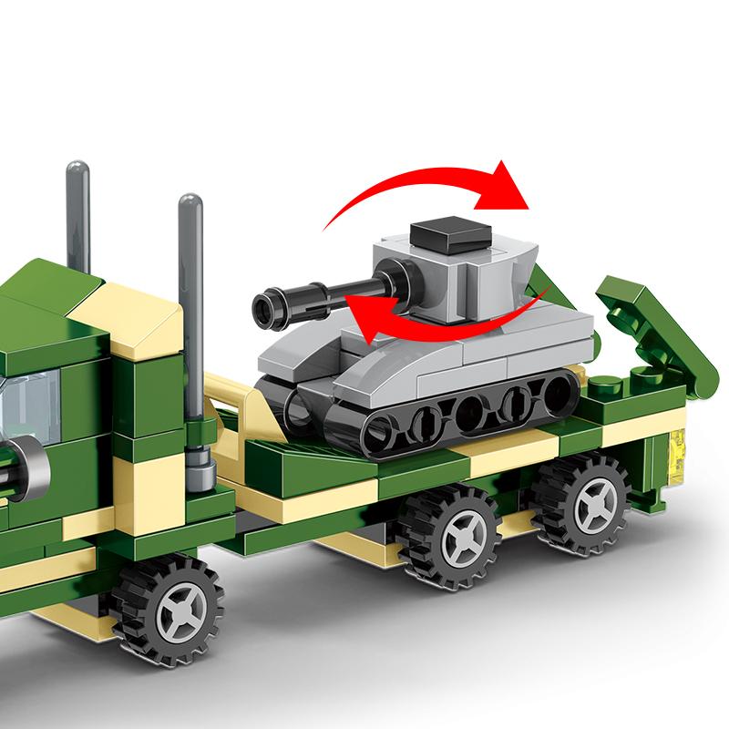 MOC Tank Anti Aircraft Guns Anti-Aircraft Missile Fighter Jets War Military City Vehicle Car Building Blocks Model Bricks Sets