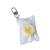 Stylish Banana Keychain Kawaii Fruit Design Durable Alloy Charm For Girls Women Fashion Accessories