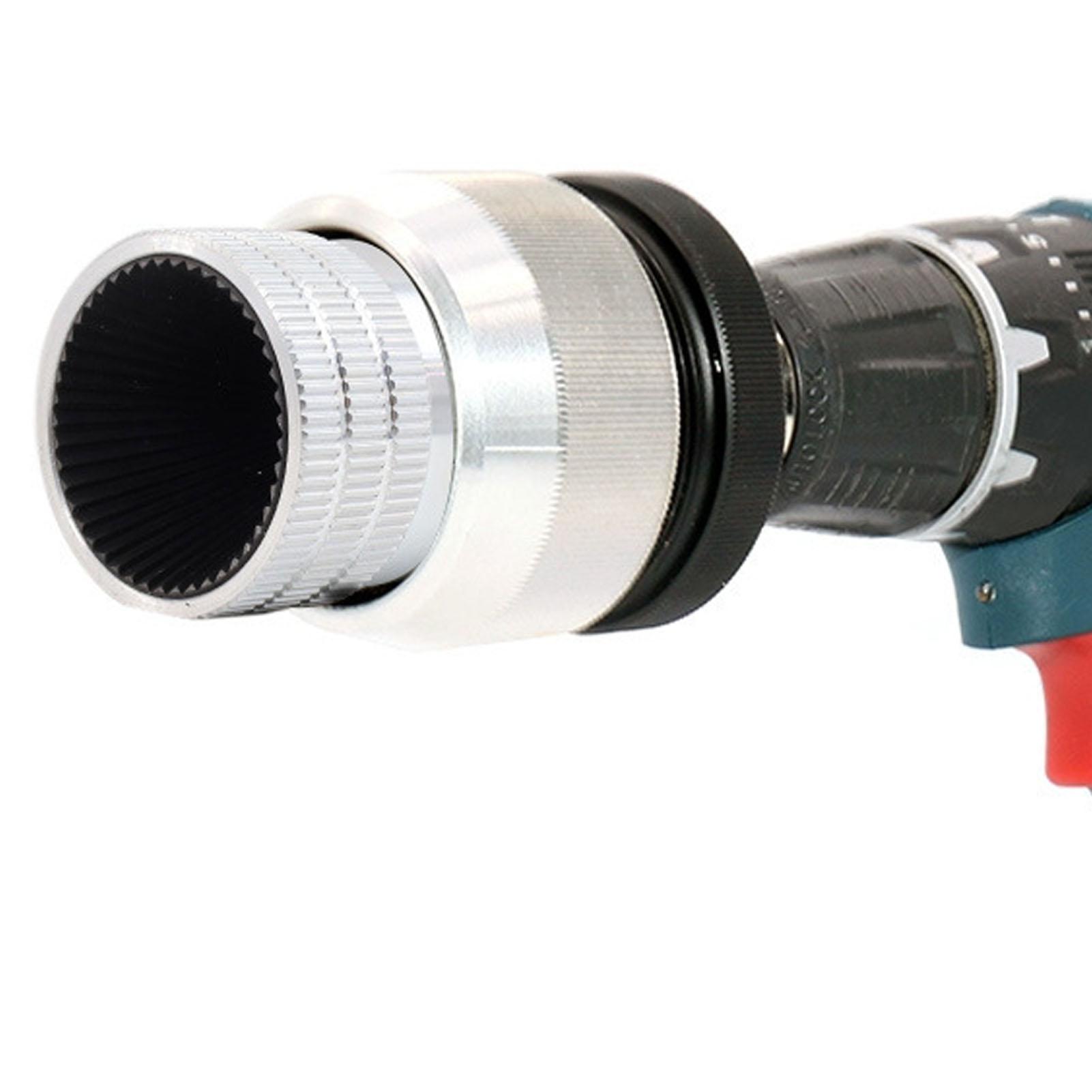 

Reamer Clamp Holder Connector Pipe Deburring Chamfer Tool Adapter for 5/16 Inch to 2-1/8 Inch Reamers Pipe Burr Trimming 4.5mm