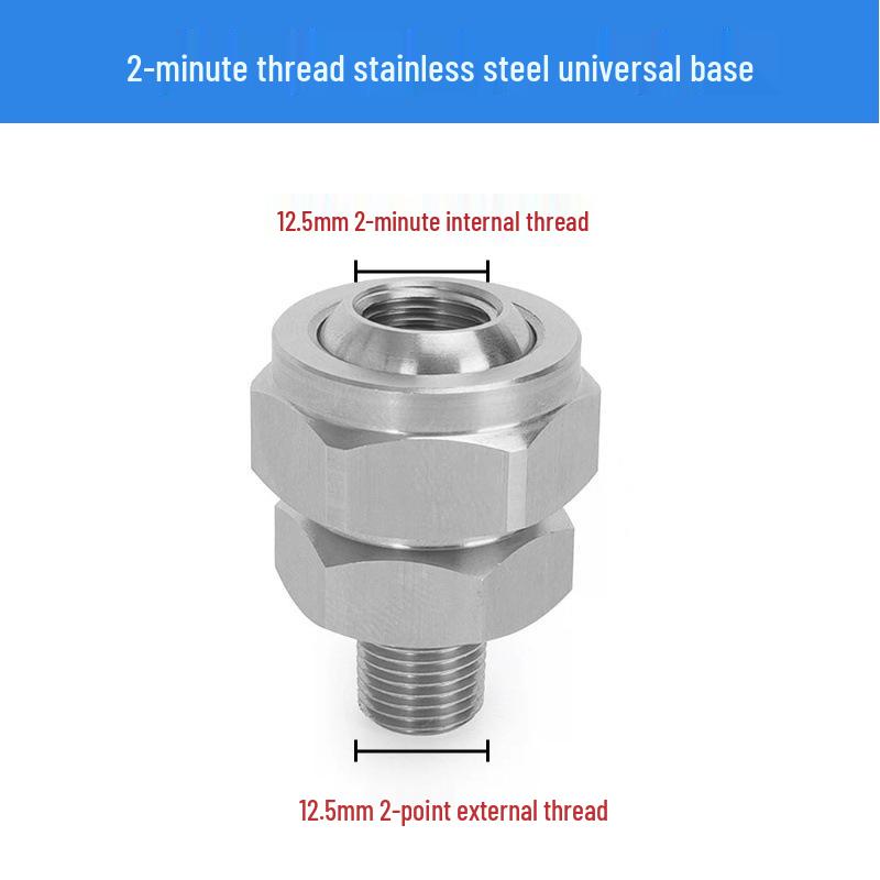 High-Pressure Stainless Steel Anti-Clogging Fan-Shaped Blow-Off Nozzle