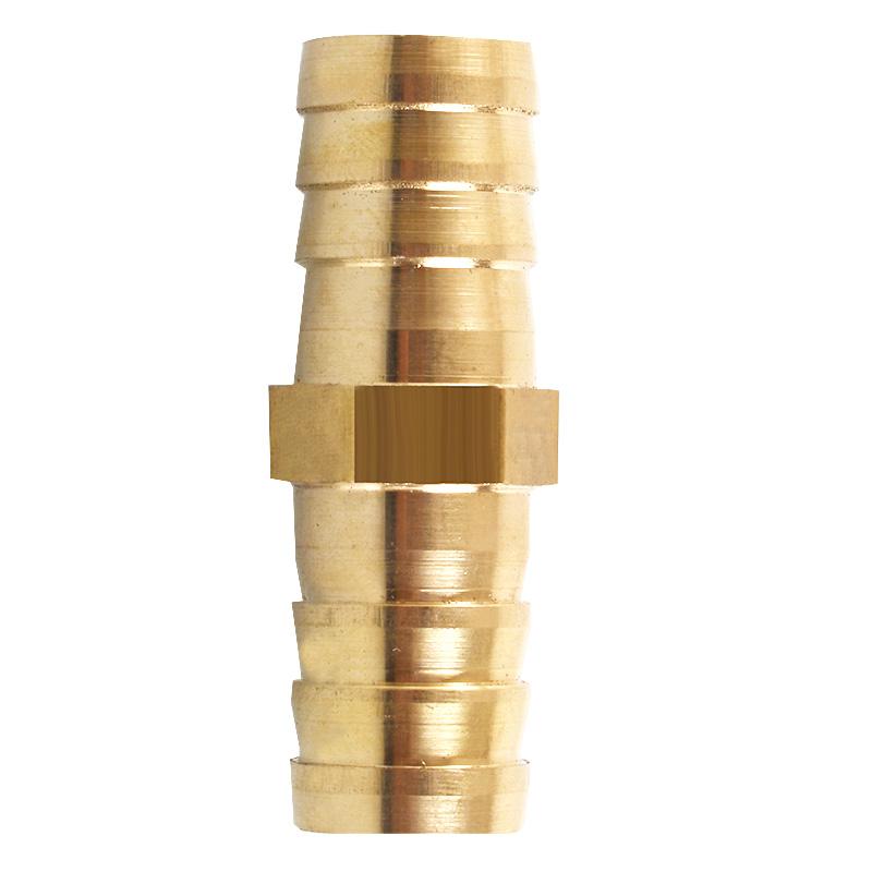 4 5 6 8 10 12 14 16 19 25mm Hose Barb Brass Hosetail Straight Elbow Tee Y Cross 2/3/4 Way Fitting Splitter Connector Home Garden