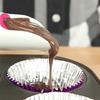1pc BPA-Free Cupcake Scoop - Measuring Batter Dispenser with Pink Accents, Dishwasher Safe, Drip-Free Baking for Clean Counters, Perfect for Baking