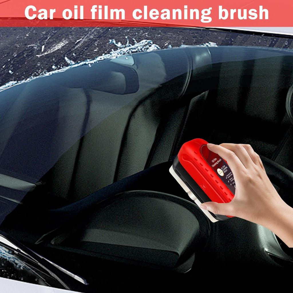 Car Windshield Oil Film Cleaner Glass Cleaning Board Glass Cleaning Wipe Board Glass Oil Film Remover Car Glass Cleaner Brush