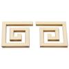 10Pcs 5x5CM   Waist Line Mirror Sticker Modern Acrylic Wall Stickers for Living Room