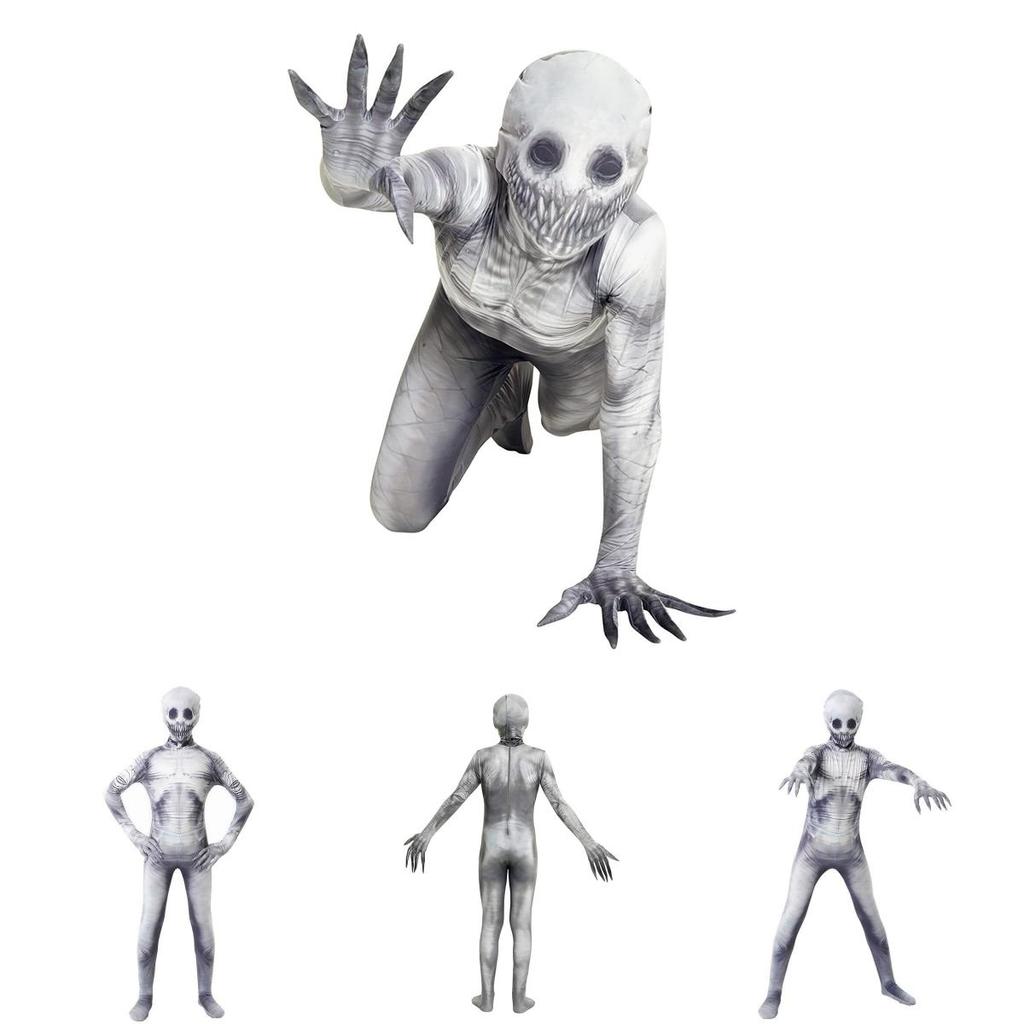 Creepypasta Horror Requisite Der Rake Morphsuit Kostüm Für Kinder Und Erwachsene