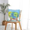 Go Planet Its Your Earth Day Square Pillowcases Polyester Car  Cushion Cover Funny Decorative Pillowcase 45*45