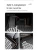 Baidequan TPE Floor Mats for 2025 Zeekr 001/7X007GT Colorful Trunk Mat