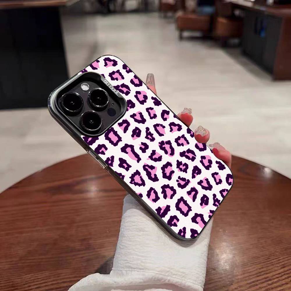 Sexy Leopard Print Phone Case For IPhone 17 16 15 14 13 12 Mini 11 8 7 Pro Max Plus Colorful Phone Case