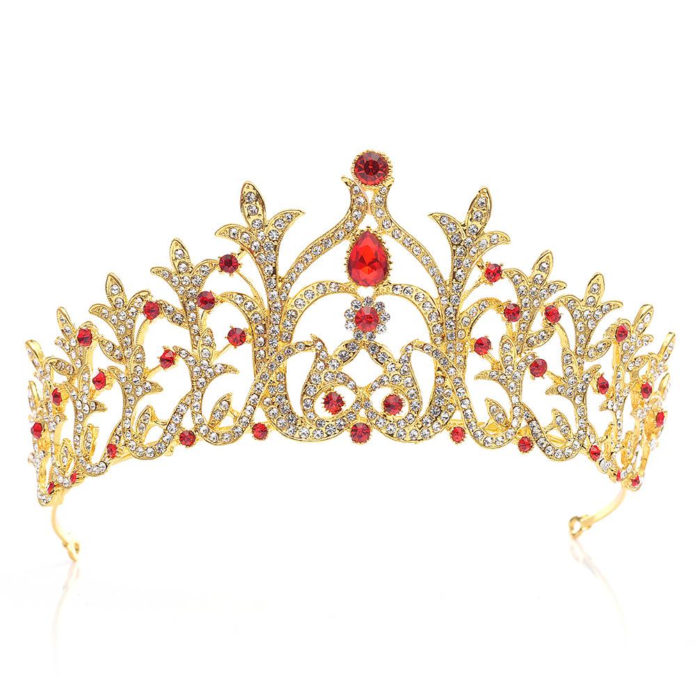 

Корона для невесты в корейском стиле со стразами, свадебные аксессуары в форме листьев со стразами в форме водорослей