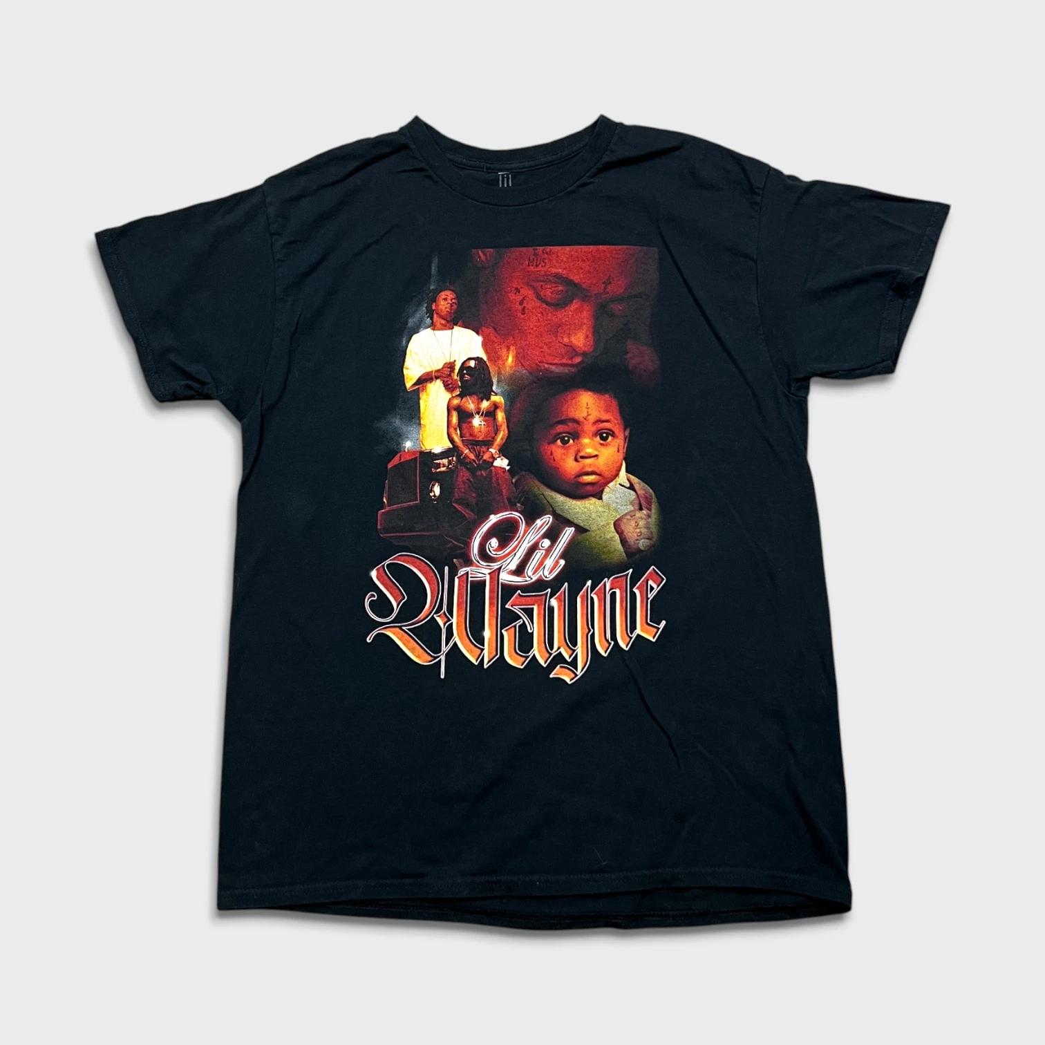 Lil Wayne Tha Carter T Shirt Mens Large Black Young Money Graphic Rap Tee L
