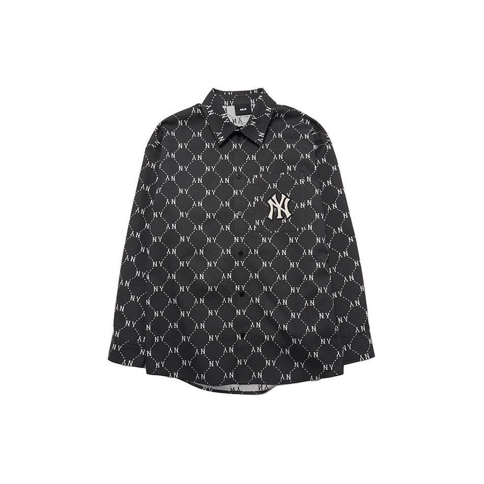 New MLB New York Yankees SS24 Shirt Unisex Black 3AWSM0541-50BKS