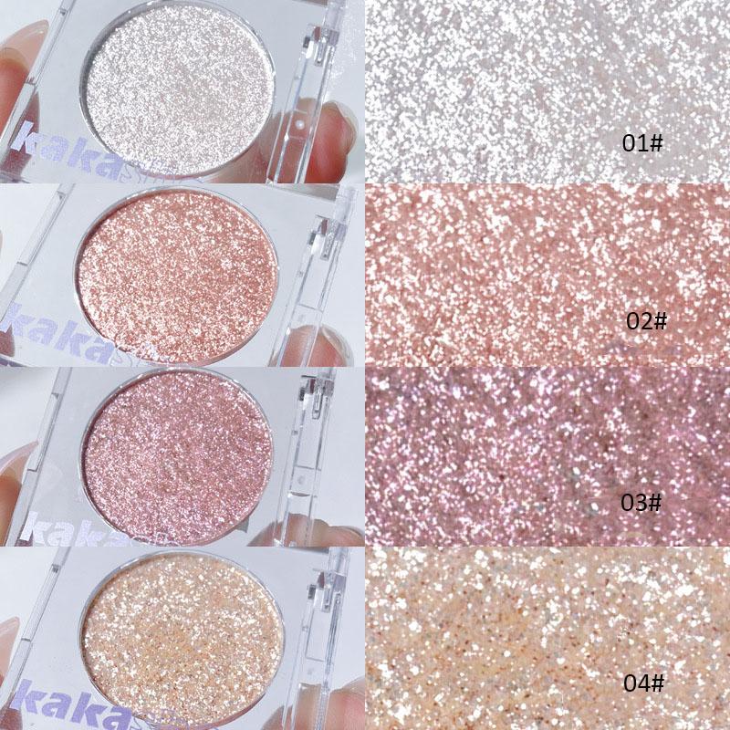 

Монохромная палитра теней для век с блестками Картофельное пюре Тени для век Слеза Макияж Изюминка