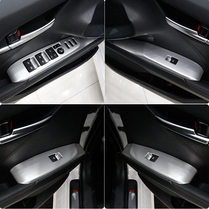 For Toyota Camry 70 XV70 2018    2022 2023 Hybrid Car Window Glass Lift Switch Panel Armrest Cover Trim Accessories