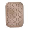 Muffin Top Pan Macaron Bakeware Pan Muffin Tray Baking Mold Carbon Steel Bakeware for Oven Baking Gold