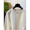 Women S Plus Size Loose Fit Irregular Design Sweatshirt