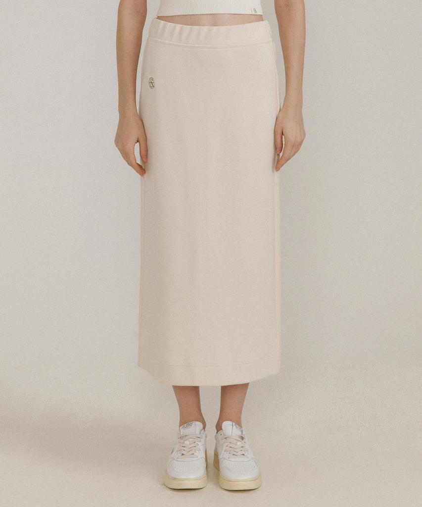 Front-To-Line Balancing Slit Skirt