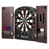 Dartboard and Cabinet Set Complete with All Accessories Easy Assembly