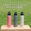 Tiger Vacuum Insulated Water Bottle, 600ml, with Stainless Steel Straw, Mug, Keeps Drinks Cold, Perfect for Home Use, Can be Used as a Tumbler, Gray,