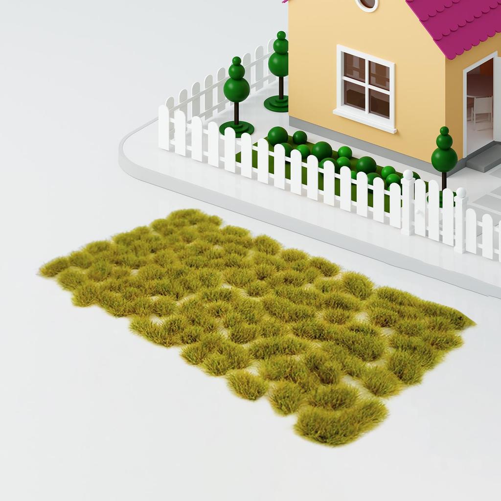 2 Sets of Grass Landscape Models for Garden Construction