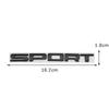 High Quality 3D SPORT Letter Metal Emblem Badge Decals Fit For Land Range Rover SV Car Rear Trunk Trim Sticker