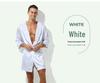 Unisex Lightweight Long-Sleeve Tie-Up Bathrobe - Solid Color Plus Size for Men & Women.