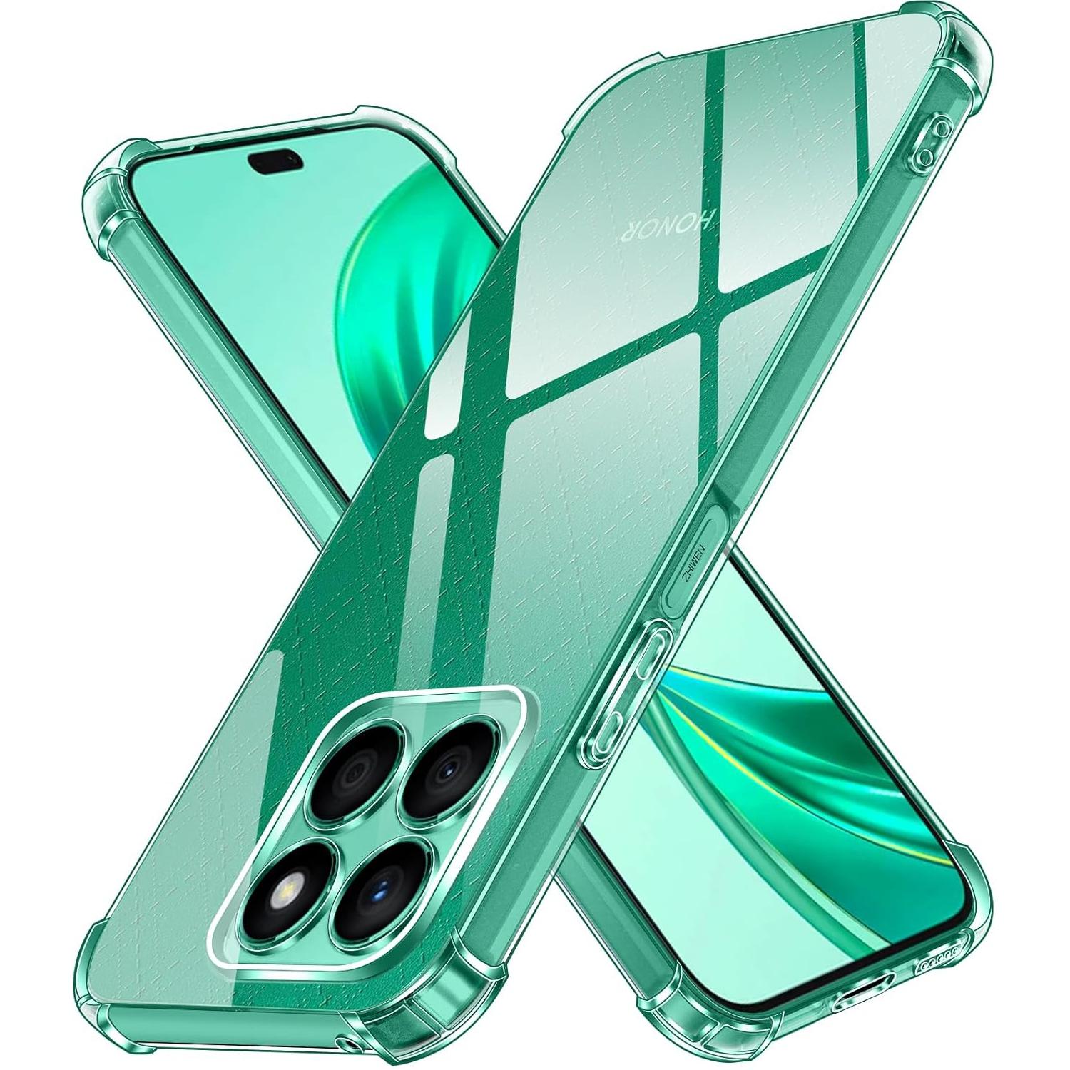 

Four-Corners Shockproof TPU Case for Honor X8c X7c X8b X6b X5b Plus Protective Cover Transparent Capa Fundas Coque Honor X5b Plus