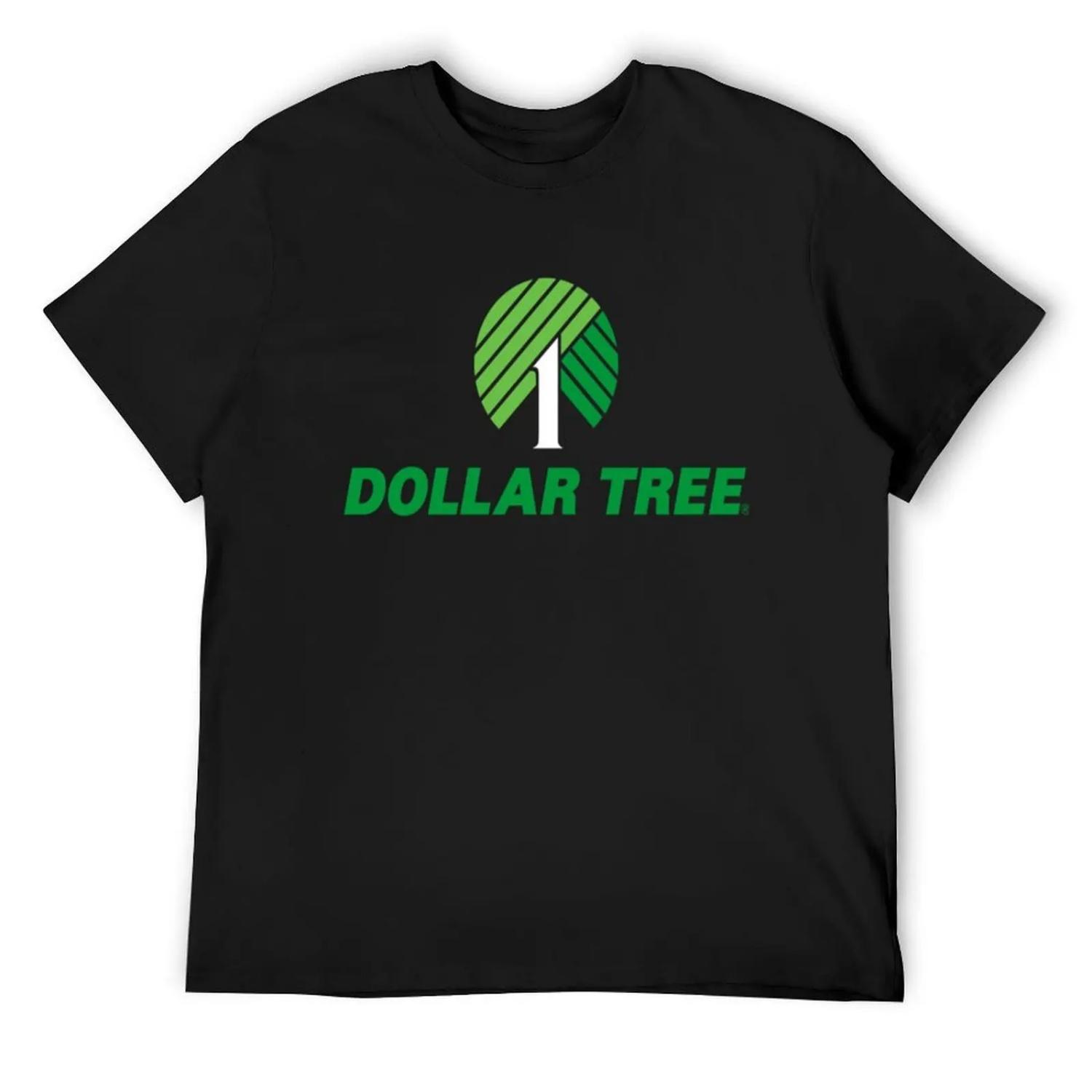 DOLLAR TREE Футболка Футболки с коротким рукавом футболки с принтом футболки для мужчин S чёрный